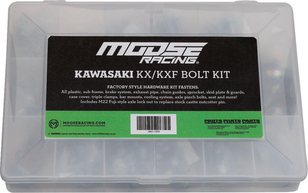 Moose Racing M1 Bolt Kit For Kawasaki KX125 2000-2002