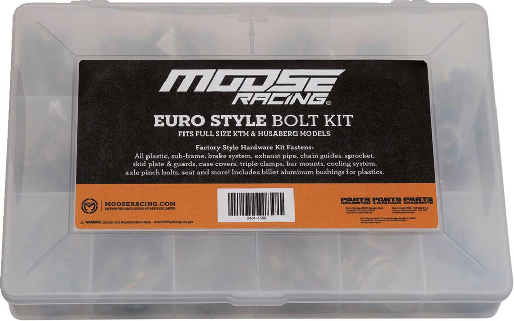 Moose Racing M1 Euro Bolt Kit For KTM EXC SX SXF EXC-F Models