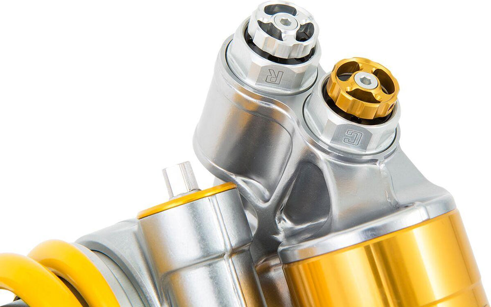 Ohlins TTX GP Shock Absorber For Yamaha YZF-R6 600 2006-2020 Rear 293.00 mm (11.55") - Chrome/Yellow