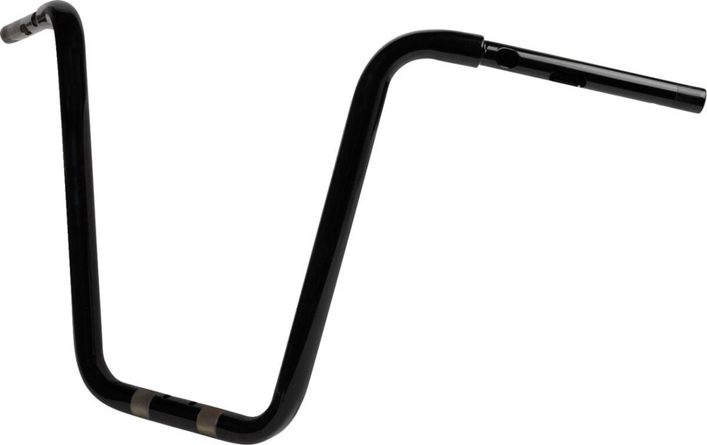 LA Choppers Twin Round Handlebar For Harley Davidson FLTRK 1868 ABS 2024 40.5 cm (16") - Black