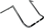 LA Choppers 1-1/4" Twin Peaks Touring Handlebar For Harley Davidson FLHT 1340 1996-1998 45.5 cm (18") - Chrome