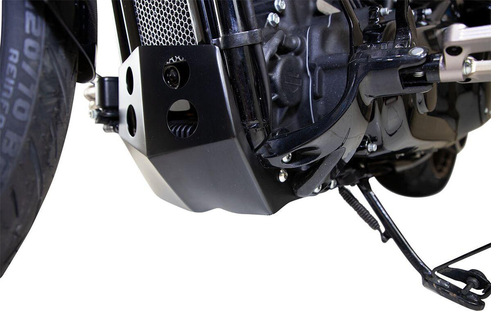 Speed Merchant Skid Plate For Harley Davidson FLDE 1750 2018-2020 - Black