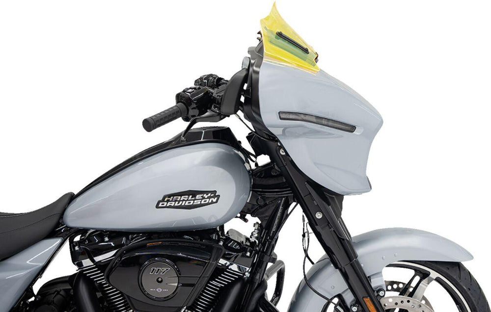 Klock Werks Kolor Flare Ice Windshield For Harley Davidson FLHX 1923 2024-2025 20.5 cm (8") - Yellow