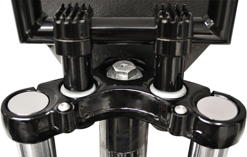 LA Choppers Flush-Mount Fork Caps For Harley Davidson FXDB 1340 1991-1992 - Aluminum