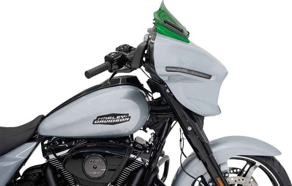Klock Werks Kolor Flare Windshield For Harley Davidson FLHX 1923 2024-2025 20.5 cm (8") - Green