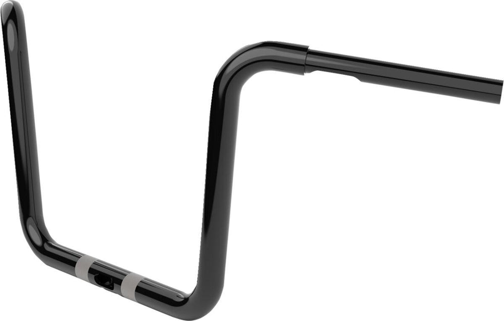 LA Choppers Twin Round Handlebar For Harley Davidson FLTRK 1868 ABS 2020-2023 30.5 cm (12") - Black