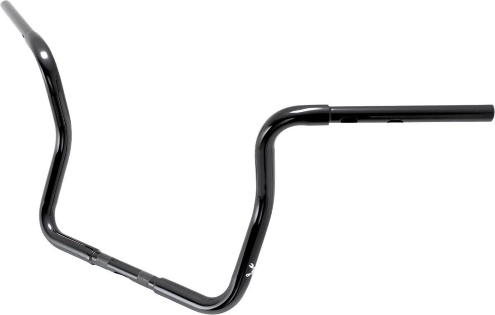 Burly 1-1/4" Bagger Ape Hanger Handlebar For Harley Davidson FLHX 1923 ABS 2024-2026 33 cm (13") - Black