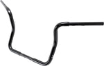 Burly 1-1/4" Bagger Ape Hanger Handlebar For Harley Davidson FLHX 1923 ABS 2024-2026 33 cm (13") - Black