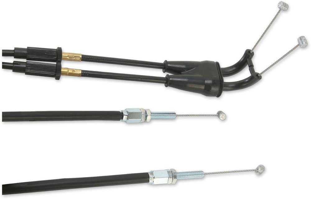 Moose Racing Throttle Cable For Kawasaki KLR650 2008-2018 - Black