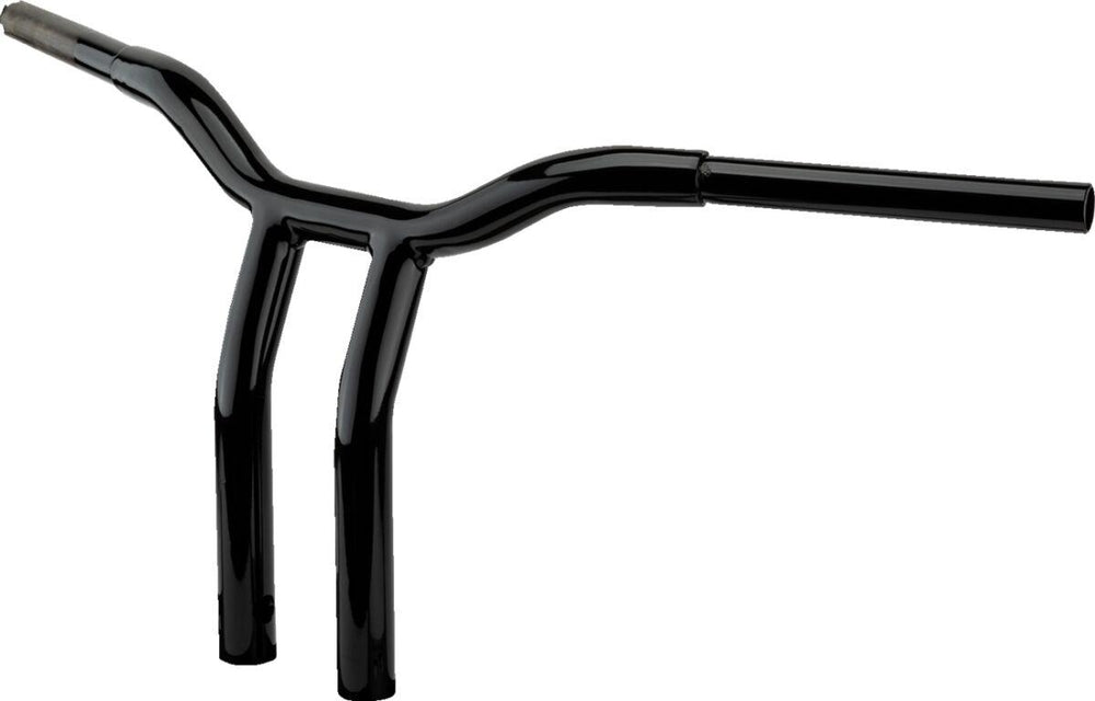 LA Choppers One Piece Kage Fighter Pullback Riser Handlebar For Harley Davidson FLFBS 1923 ABS 2025 30.5 cm (12") - Black