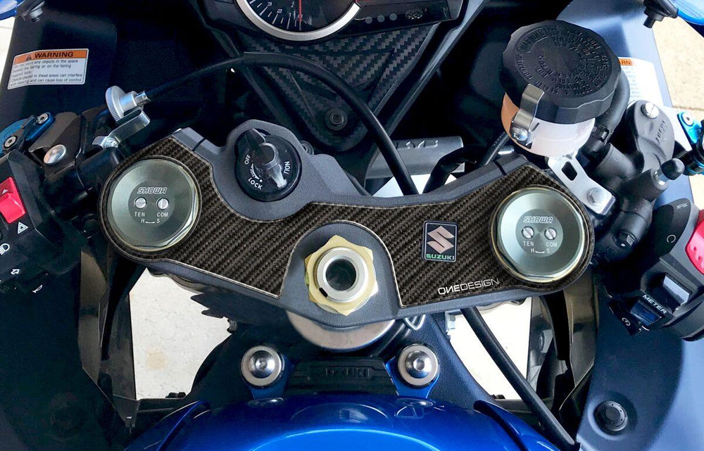 Onedesign Yoke Protector For Suzuki GSX-R 600 2006-2016 - Carbon Fibre