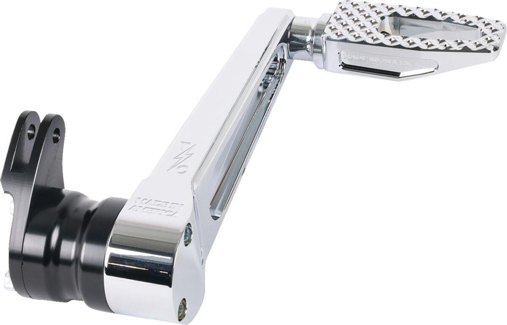 Thrashin Supply Co P-54 Adjustable Brake Arm Pedal For Harley Davidson FLH 1868 ABS 2021 - Chrome/Slim