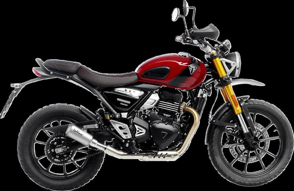 LeoVince LV-10 Silencer For Triumph Scrambler 400 X ABS 2024-2026