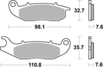 SBS Carbon Tech Organic Front Brake Pads For Honda ADV 150 2021