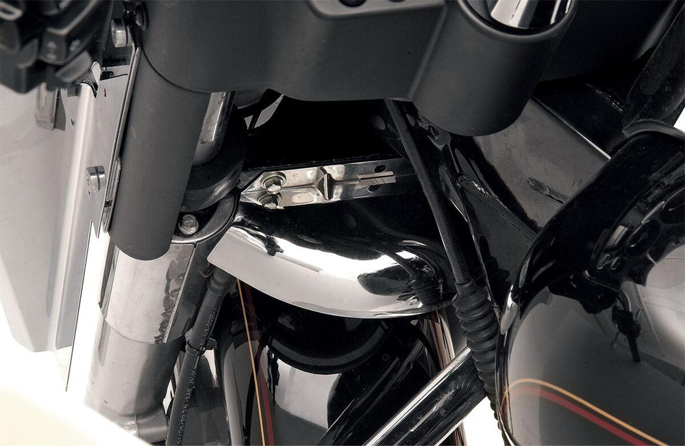 Drag Specialties Front Fork Air Baffle For Harley Davidson FLH 1200 1980 - Chrome