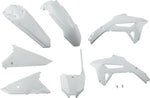 UFO Plastics Kit For Honda CRF250R 2022-2024 - Black White