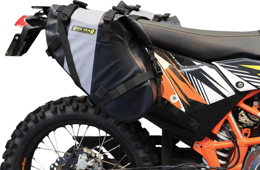 Nelson Rigg Dualsport Saddlebag Set - Black/Grey