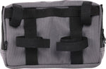 Thrashin Supply Co Handlebar Bag Plus Handlebar Grey/Orange - 12.5cm (5") x 22.9cm (9") x 10 cm (4")