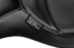 LE Pera Outcast 2-Up Seat With Backrest For Harley Davidson FLHX 1750 ABS 2023 Plain - Black