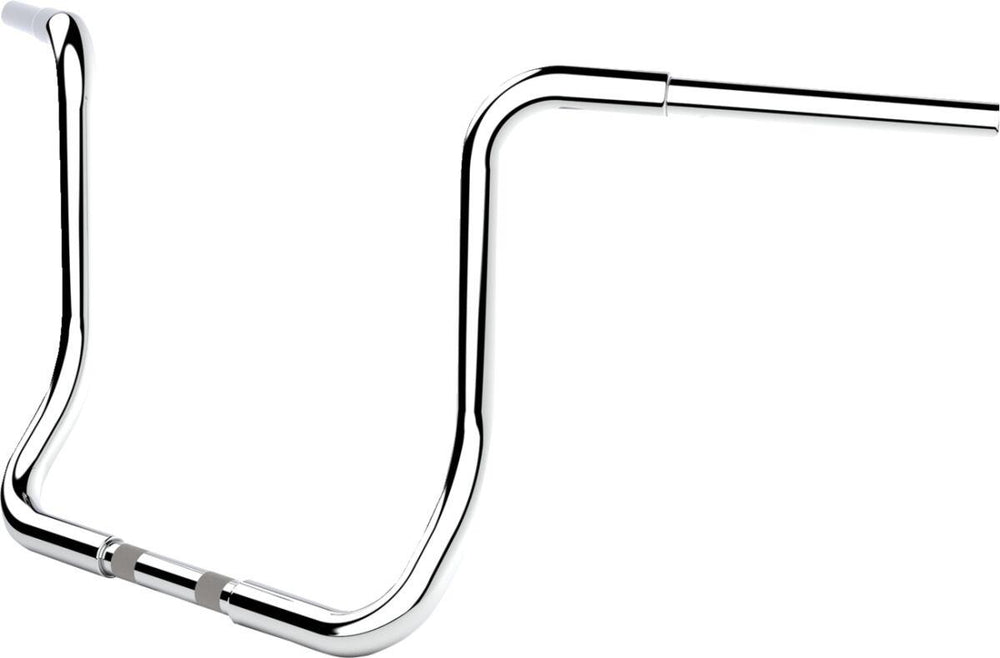LA Choppers Twin Round Handlebar For Harley Davidson FLH 1868 ABS 2021 35.5 cm (14") - Chrome
