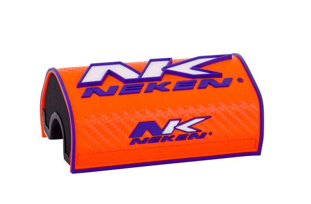 Neken 3D Oversized Bar Pad - Fluorescent/Orange