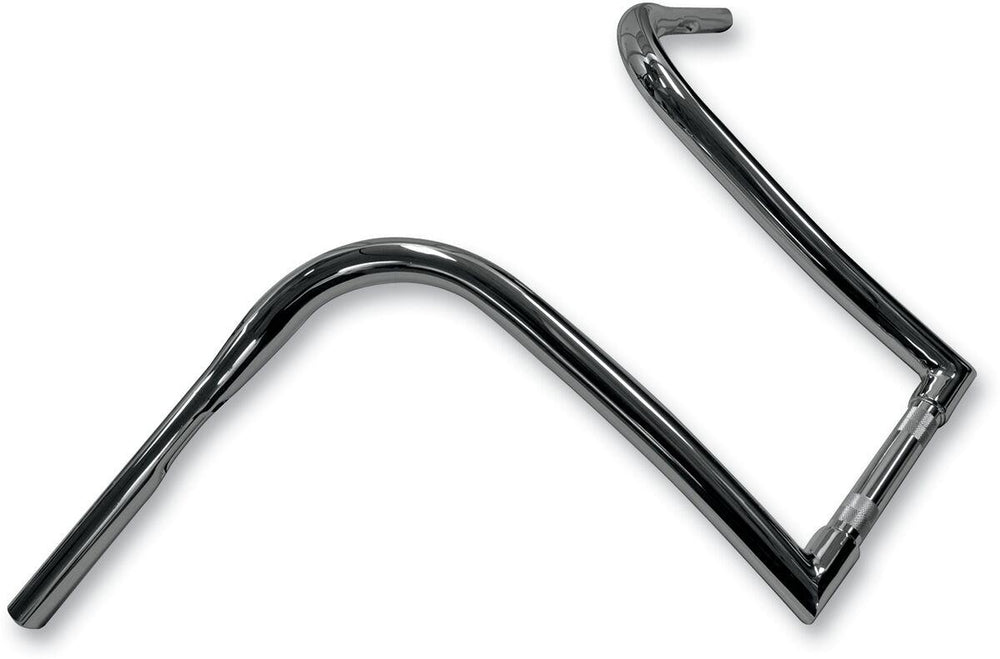 LA Choppers Nice Curves Ape Hanger Handlebar 35.5 cm (14") - Chrome