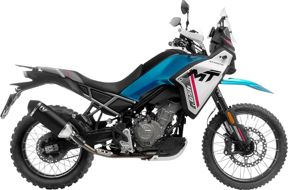 LeoVince LV-14 Black Edition Silencer For CF Moto MT 450 2024-2025