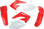 UFO Plastics Kit For Honda CRF450R 2002-2003 - OEM Red White