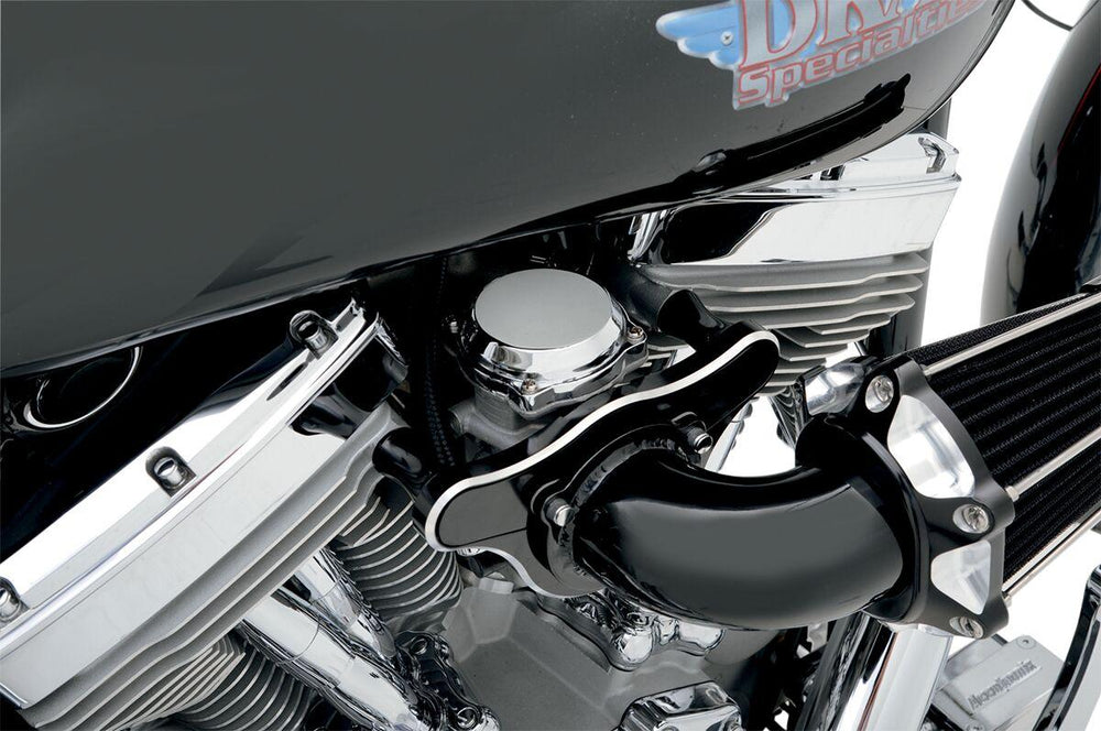 Drag Specialties Smooth  Constant Velocity Carburettor Top Cover For Harley Davidson FLHRI 1340 EFI 1996 - Chrome