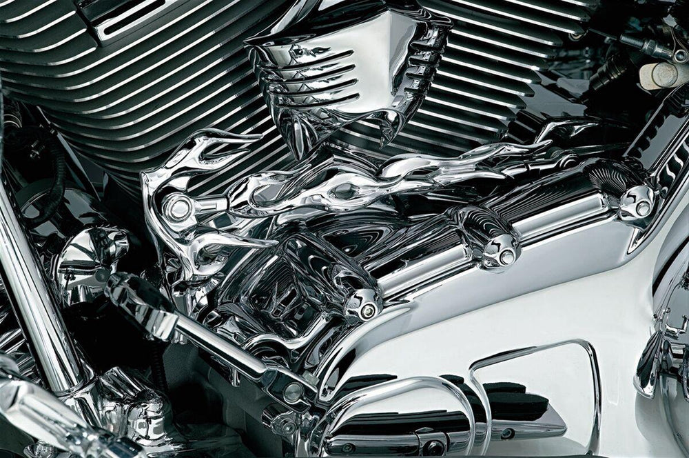 Kuryakyn Flame Shift Linkage For Harley Davidson FLDE 1750 2018 - Chrome