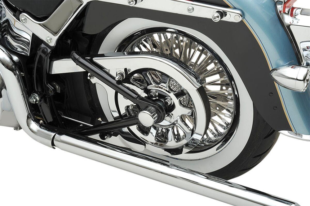 Drag Specialties Rear Pulley For Harley Davidson FLS 1690 2012-2016 Rear 25.4 mm 66T - Chrome