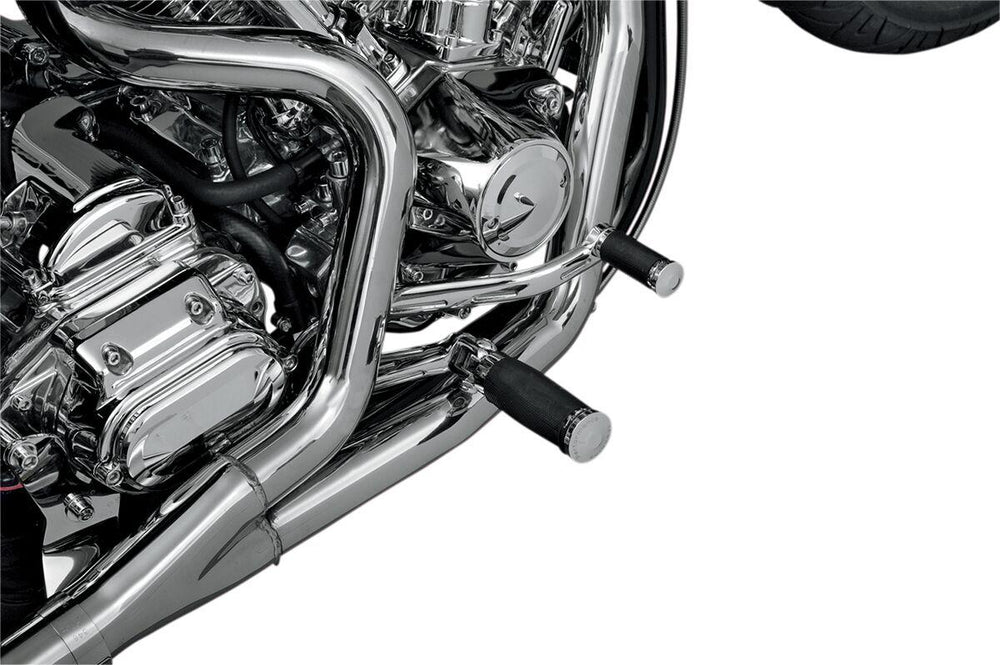 Performance Machine Contour Footpegs For Harley Davidson FLD 1690 2012 - Chrome