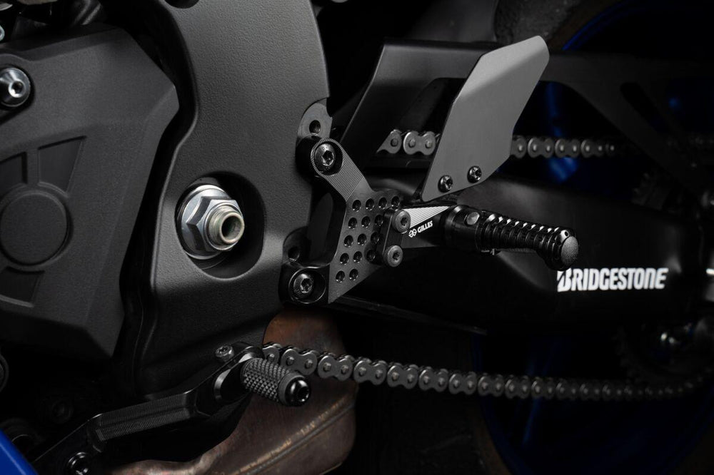 Gilles AS31 Rearset For Yamaha YZF-R9 ABS 2025-2026 Left and Right - Black