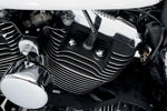 Drag Specialties Chrome Die-Cast Headbolt Cover For Harley Davidson FLD 1690 2012-2013 - Silver
