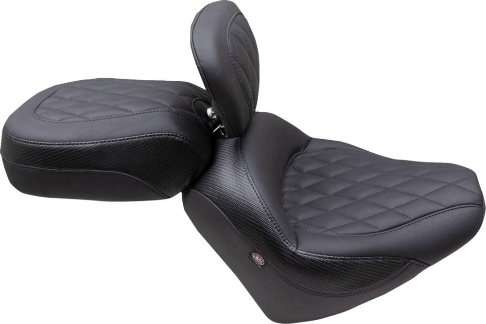 Mustang Standard Touring Solo Seat For Indian Chief 111 ABS 2022-2026 - Black