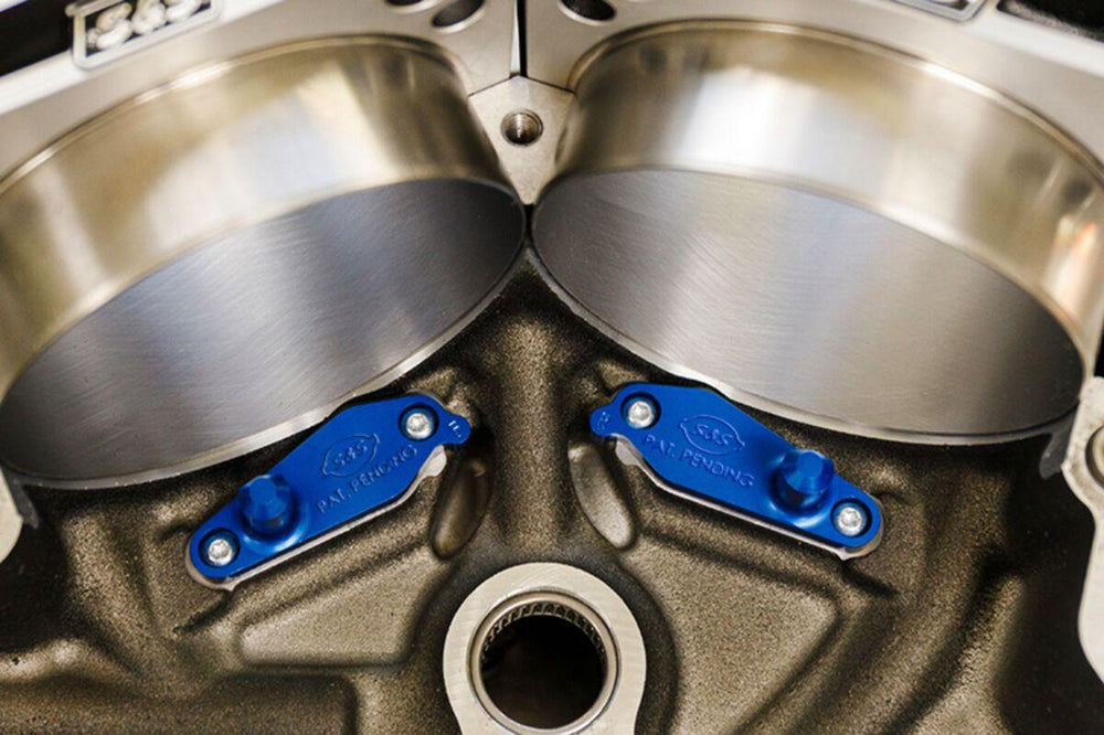 S&S Cycle Dual Spray Piston Cooling Jet Kit For Harley Davidson FLDE 1750 2018-2020 - Aluminum