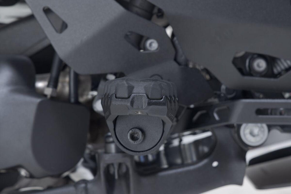 SW Motech Evolution Footpegs For BMW R 1200 GS 2012-2018 - Black
