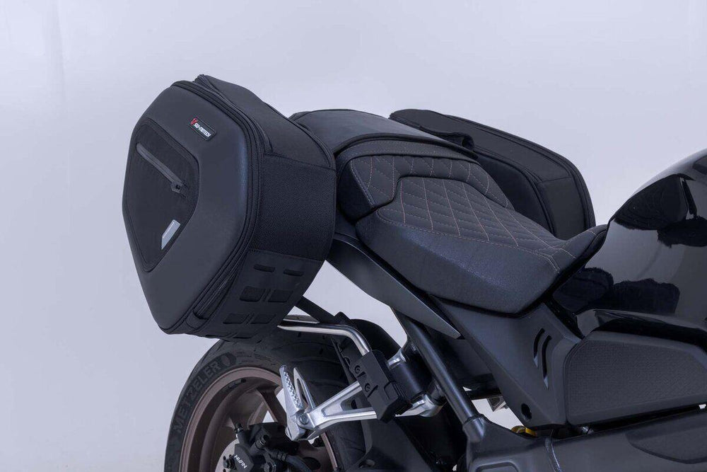 SW Motech Pro Blaze H Saddlebag Set with EDGE protection For Honda CB 650 R 2019-2026 - Black