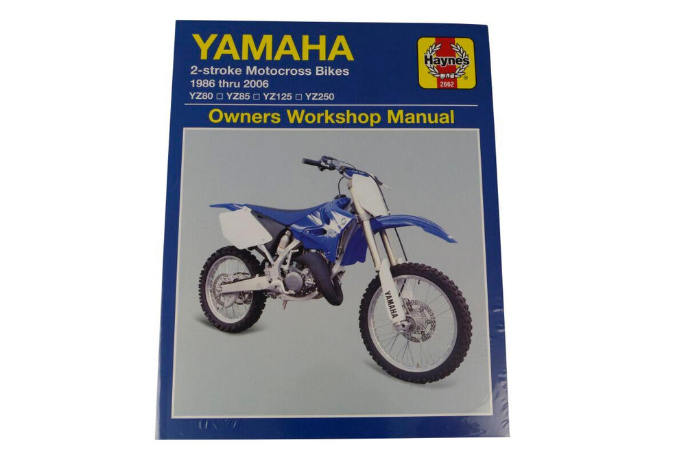 Haynes Service Manual For Yamaha YZ125 1986-2006