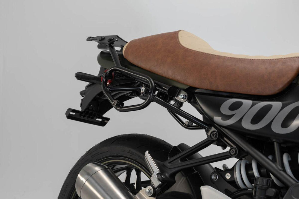 SW Motech Legend Side Pannier Bag System LC For Kawasaki Z 900 2022 - Black Brown