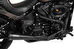 Saddlemen Side Covers For Harley Davidson FLFBS 1923 ABS 2025-2026 - Black/Carbon Fibre