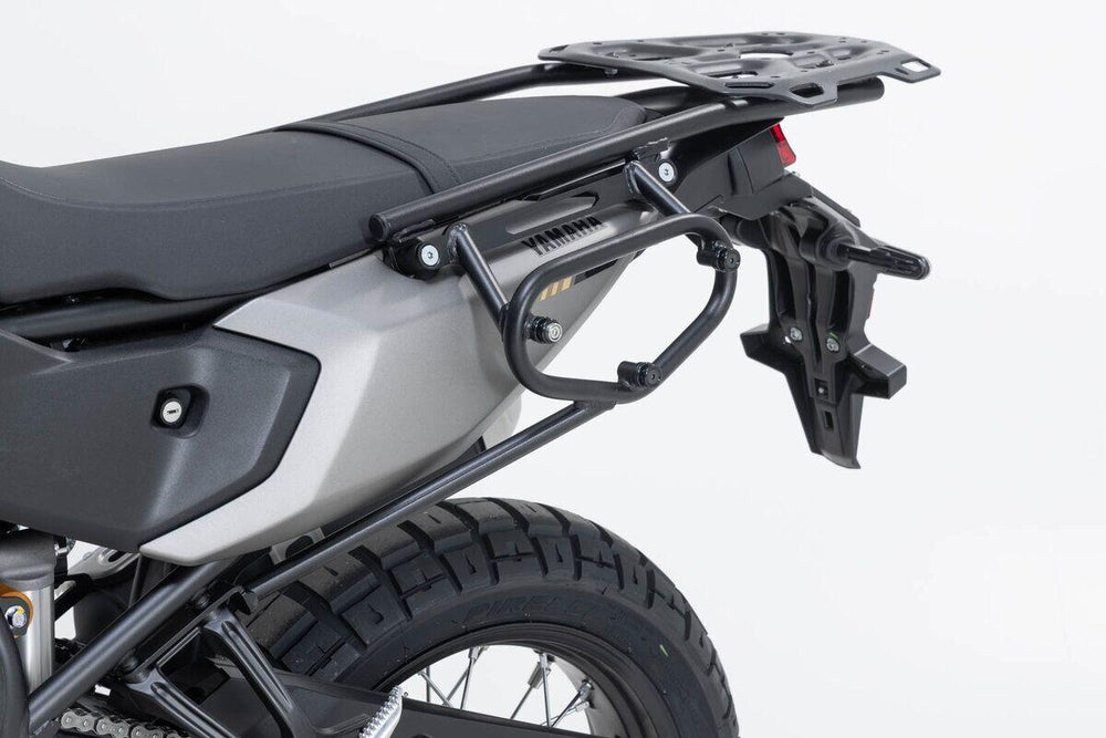 SW Motech SLC Left Side Pannier Carrier For Yamaha XTZ 690 2019-2022 - Black