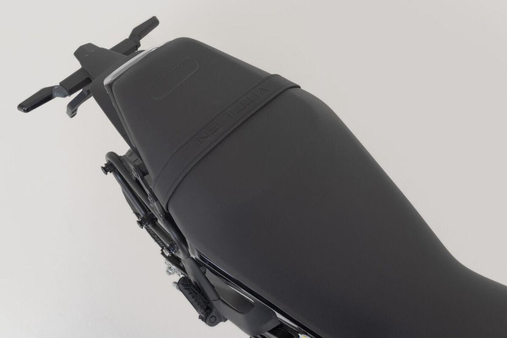 SW Motech Legend Gear LC2 Side Pannier Bag System For Husqvarna Svartpilen 401 2023-2024 - Black/Brown