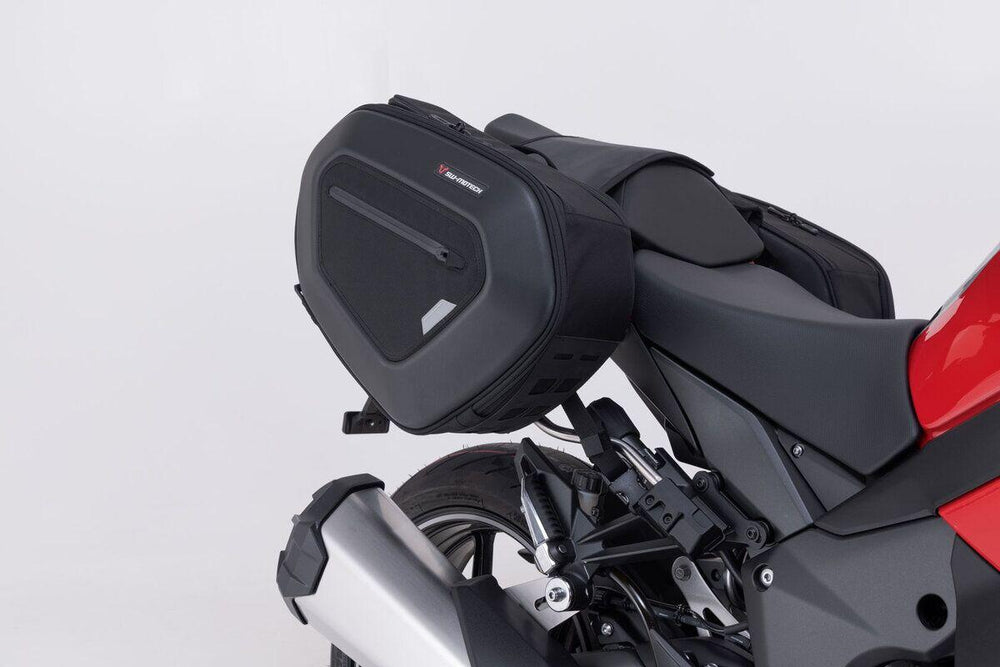 SW Motech Pro Blaze H Saddlebag Set For Kawasaki Ninja 1000SX 2011-2024 - Black