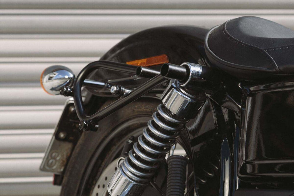 SW Motech SLC Side Pannier Carrier For Harley Davidson FXDB 1584 2009-2013 - Black