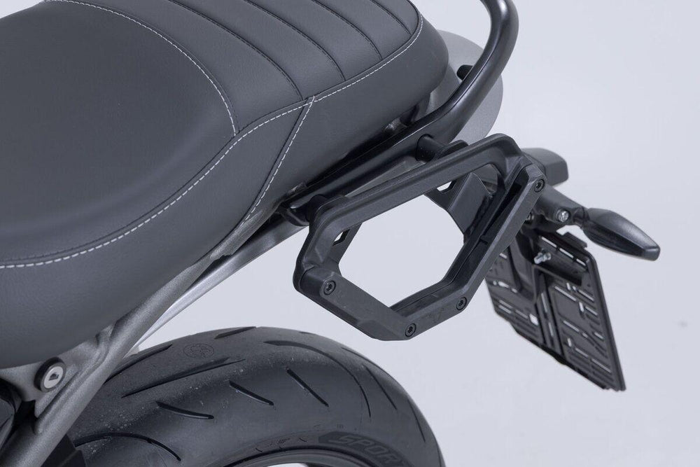 SW Motech V-LOC Side Carrier Left For Triumph Scrambler 400 X ABS 2024-2026 - Black