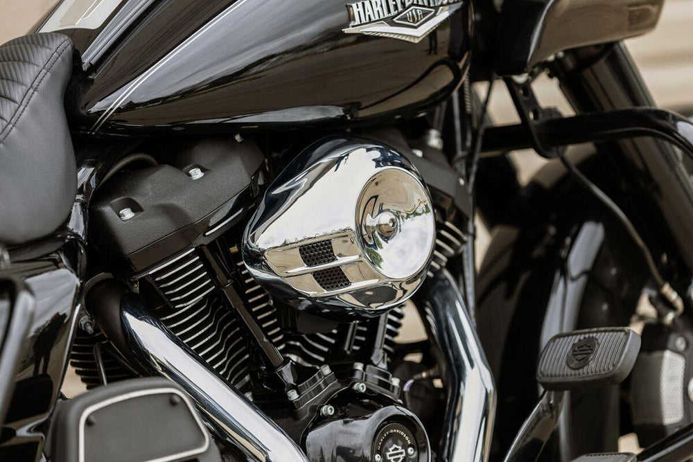 S&S Cycle Stealth Air Cleaner Cover For Harley Davidson FLD 1690 2012-2013 - Chrome