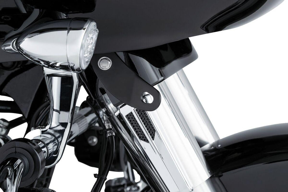 Ciro Tie Down Brackets For Harley Davidson FLTRK 1868 ABS 2020-2024 Front - Black