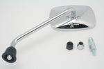 Parts Europe E-Mark Right Mirror For Vespa S 125 2007-2008 - Chrome