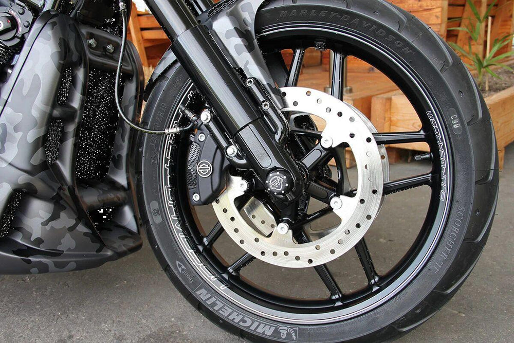 Cult Werk Fork Covers For Harley Davidson VRSCDX 1250 2012-2013 Lower - Black